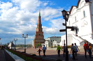 Пизанская башня в Казани - оклонение вершины больше метра 
