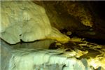 Натечные образования в Новоафонской пещере