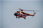 Ми-8 послевыброски парашютистов