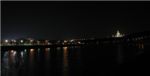 Москва-река. Ночной вид.
