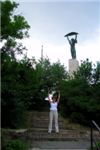 Статуя свободы на горе Геллерт