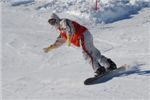 Никита встал впервые на сноуборд здесь, в Авориазе. И вот он уже уверенно спускается по всем трассам! 