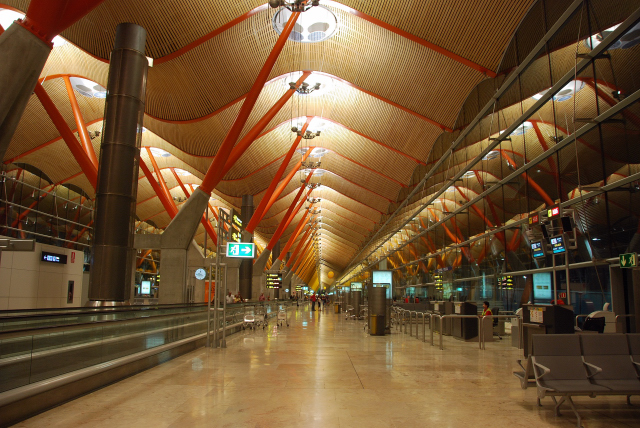 Аэропорт в Мадриде