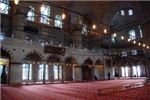 Внутри мечети Султана Ахмета.